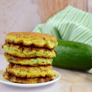 Zucchini Fritter with recipe